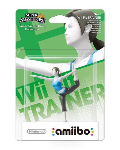 Nintendo Amiibo фигура Wii Fit Trainer No.8 [Super Smash] - 3